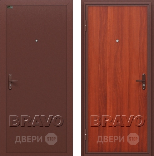 Дверь Bravo Инсайд эконом (Внутреннее открывание) в Звенигород