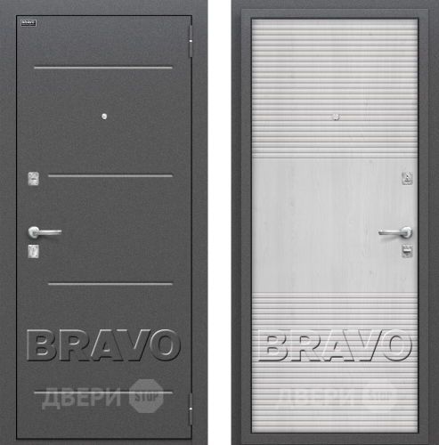 Входная металлическая Дверь Bravo Оптим Фит Pine Feelwood в Звенигород