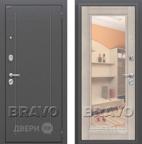 Входная металлическая Дверь Bravo Оптим Флэш Капучино в Звенигород