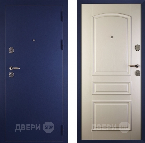Входная металлическая Дверь Сударь 3 Синий Бархат в Звенигород