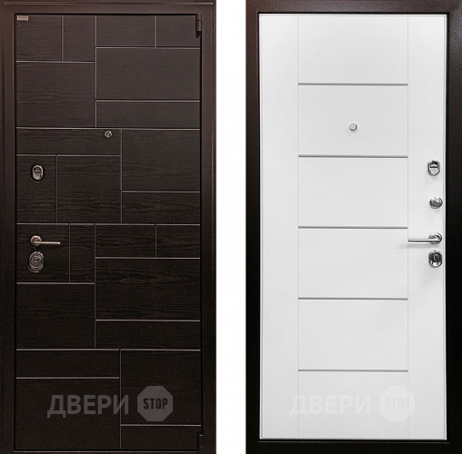 Входная металлическая Дверь Ратибор Омега 3К Белый ясень в Звенигород