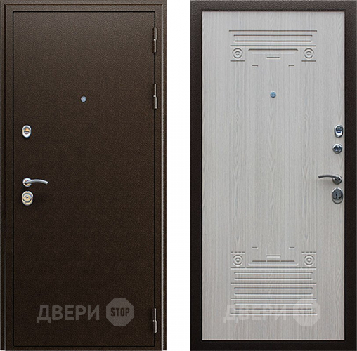 Входная металлическая Дверь АСД Триумф Белёный дуб в Звенигород
