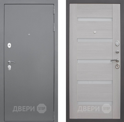 Входная металлическая Дверь Снедо Люкс Белая Лиственница 3К в Звенигород