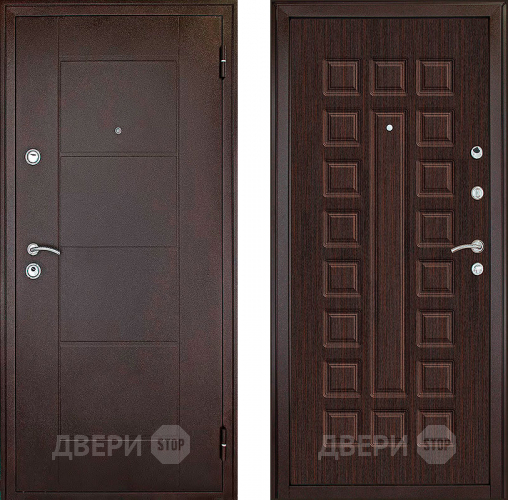 Входная металлическая Дверь Форпост Квадро Венге в Звенигород