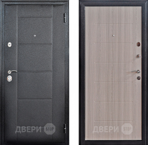 Входная металлическая Дверь Форпост Квадро 2 Лиственница серая в Звенигород