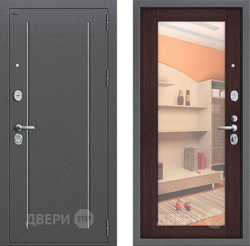 Входная металлическая Дверь Groff Т2-220 Wenge Veralinga в Звенигород