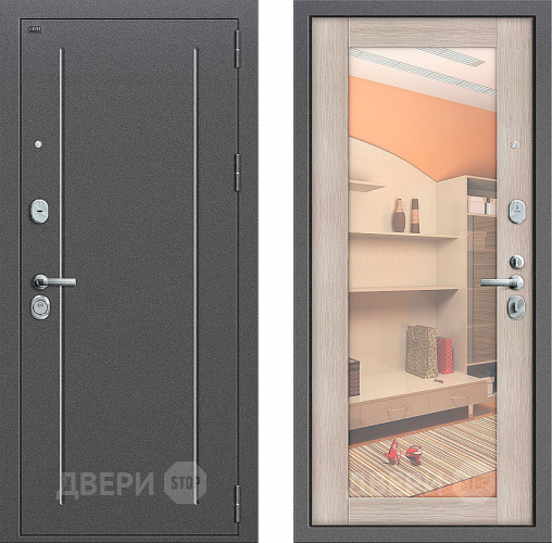 Входная металлическая Дверь Groff Т2-220 Cappuccino Veralinga в Звенигород