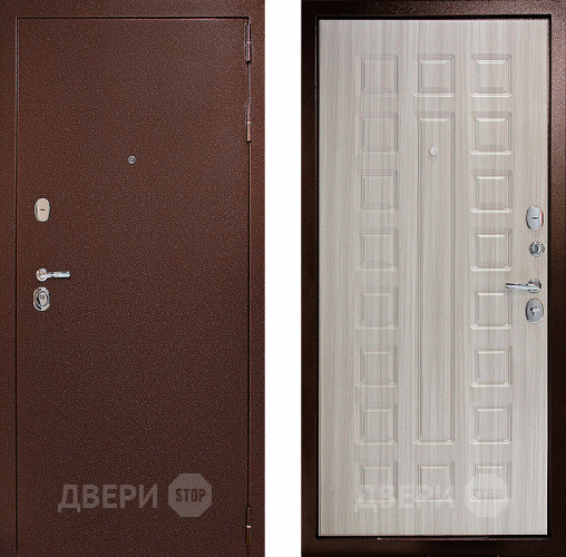 Входная металлическая Дверь Дверной Континент Рубикон - 1 Сандал Белый в Звенигород