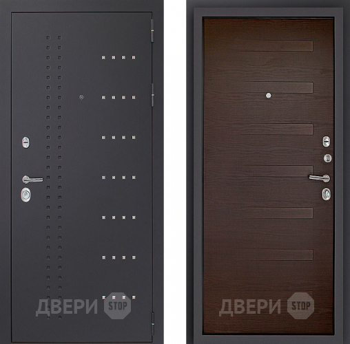 Входная металлическая Дверь (Дверной Континент) Тренто Венге в Звенигород