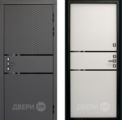 Входная металлическая Дверь Дверной Континент Диамант Софт айс в Звенигород