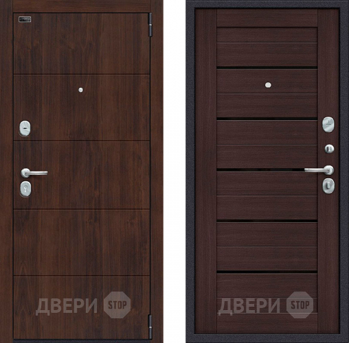 Входная металлическая Дверь Bravo Porta S-3 4/П22 Венге в Звенигород