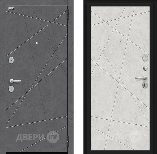 Входная металлическая Дверь Bravo Граффити-5.5 Kale Slate Art/Look Art в Звенигород