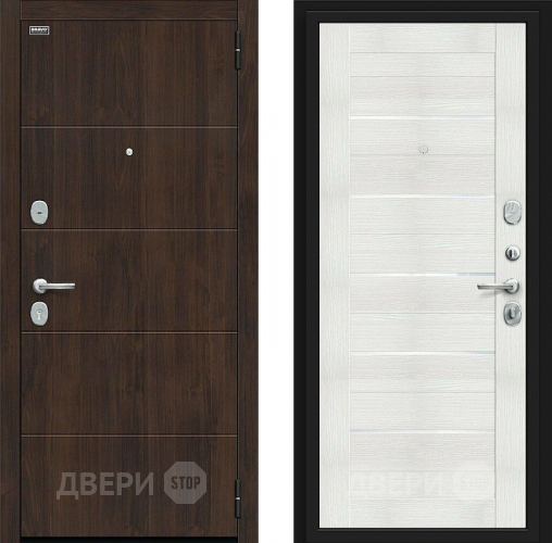 Входная металлическая Дверь Bravo Прайм Kale Almon/Bianco Veralinga в Звенигород