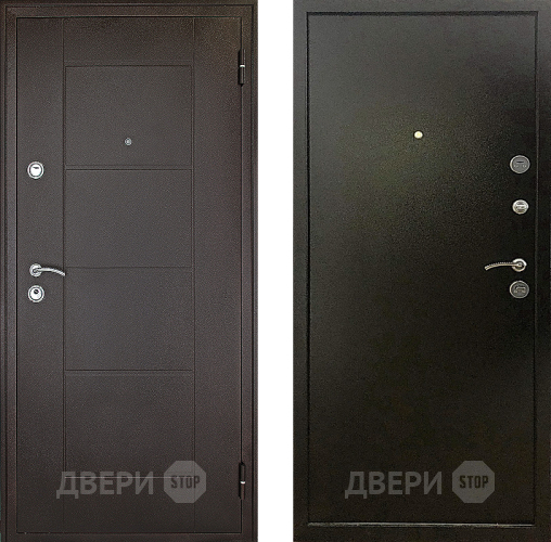 Входная металлическая Дверь Форпост Модель Квадро Металл Металл в Звенигород