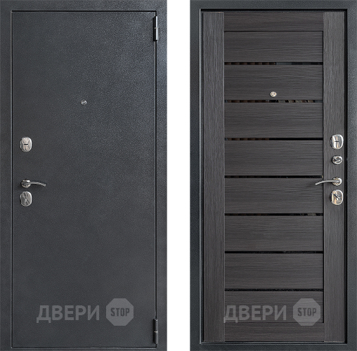 Входная металлическая Дверь Дверной Континент ДК-70 Царга Эко Венге в Звенигород