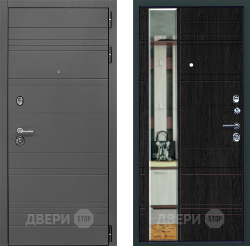 Входная металлическая Дверь Дверной Континент Новелло Венге в Звенигород