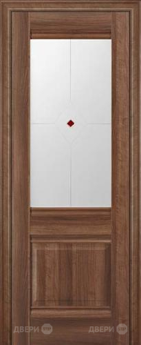 Межкомнатная дверь ProfilDoors 2X орех сиена (узор матовый) в Звенигород