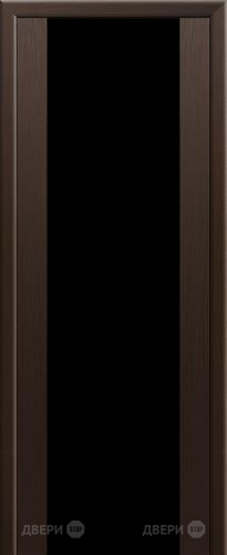Межкомнатная дверь ProfilDoors 8X венге мелинга (черный триплекс) в Звенигород