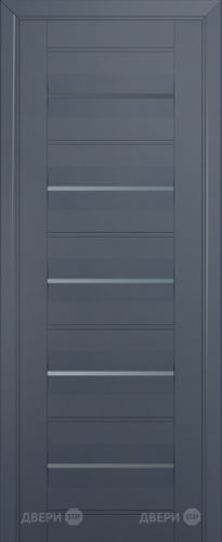 Межкомнатная дверь ProfilDoors 48U антрацит (графит) в Звенигород