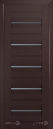 Межкомнатная дверь ProfilDoors 48U темно-коричневый (графит) в Звенигород