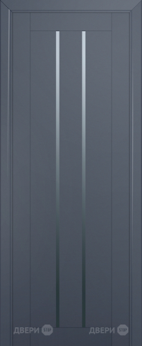Межкомнатная дверь ProfilDoors 49U антрацит (графит) в Звенигород