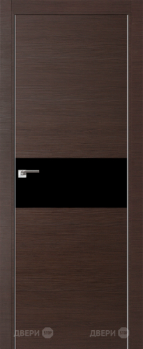 Межкомнатная дверь ProfilDoors 4Z венге кроскут (черный лак) в Звенигород