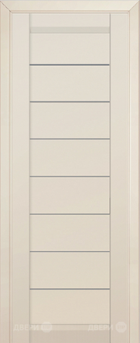 Межкомнатная дверь ProfilDoors 71U магнолия сатинат (графит) в Звенигород