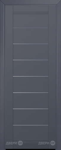 Межкомнатная дверь ProfilDoors 71U антрацит (графит) в Звенигород