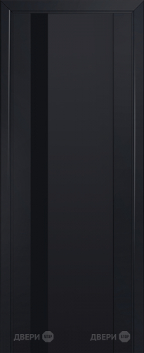 Межкомнатная дверь ProfilDoors 62U черный (черный лак) в Звенигород