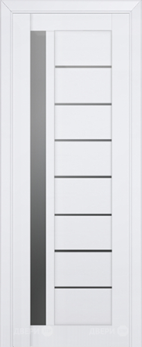 Межкомнатная дверь ProfilDoors 37L белый люкс (графит) в Звенигород