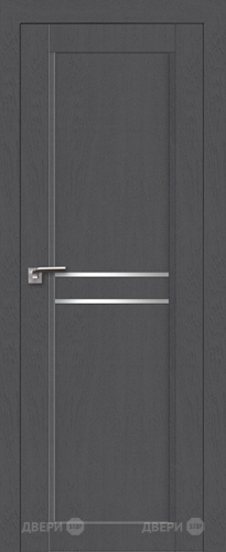 Межкомнатная дверь ProfilDoors 2-75 XN Грувд (графит) в Звенигород
