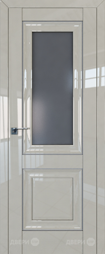 Межкомнатная дверь ProfilDoors 28L галька люкс (графит) в Звенигород