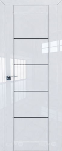 Межкомнатная дверь ProfilDoors 2-11L белый люкс (графит) в Звенигород