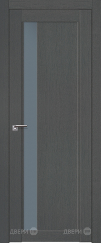 Межкомнатная дверь ProfilDoors 2-71 XN Грувд (графит) в Звенигород