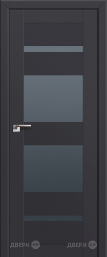 Межкомнатная дверь ProfilDoors 72U Антрацит (графит) в Звенигород