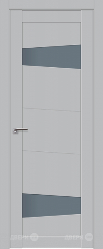Межкомнатная дверь ProfilDoors 2-84U Манхэттен (графит) в Звенигород
