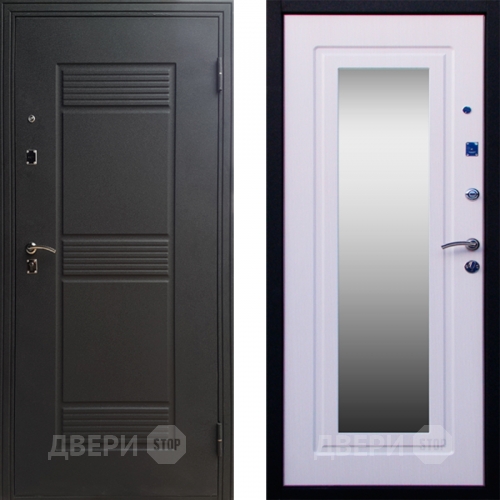 Дверь СТОП ЗЕРКАЛО Ясень Белый в Звенигород