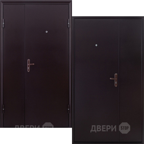 Заводские двери Двустворчатая Тамбур 1 в Звенигород