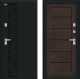 Входная металлическая Дверь Bravo Thermo Техно Декор Букле черное/Wenge Veralinga в Звенигород