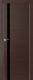Межкомнатная дверь ProfilDoors 6Z венге кроскут (черный лак) в Звенигород