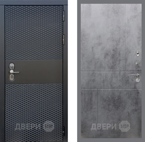 Дверь Стоп БЛЭК CISA ФЛ-290 Бетон темный в Звенигород