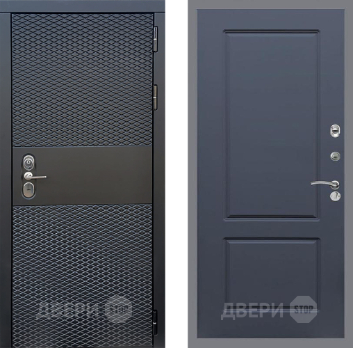 Дверь Стоп БЛЭК CISA ФЛ-117 Силк титан в Звенигород