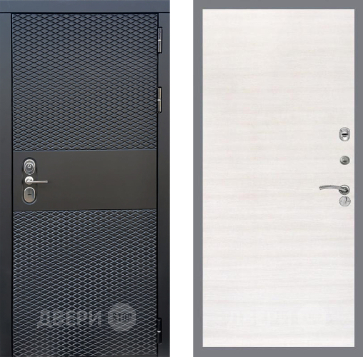Дверь Стоп БЛЭК CISA Гладкая Акация светлая в Звенигород