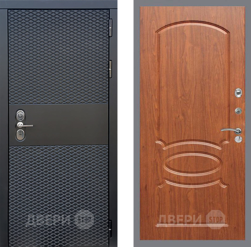 Дверь Стоп БЛЭК CISA ФЛ-128 Береза мореная в Звенигород