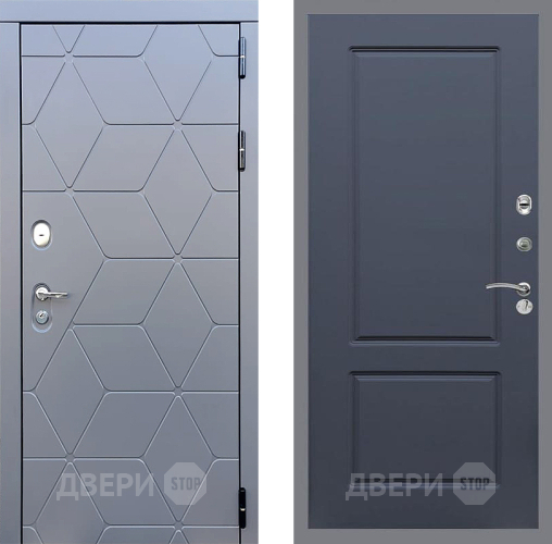 Дверь Стоп КОСМО ФЛ-117 Силк титан в Звенигород