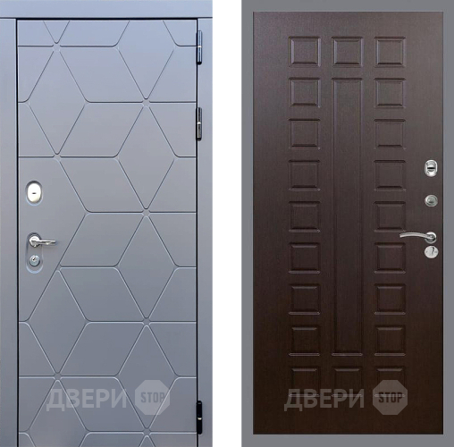 Входная металлическая Дверь Стоп КОСМО ФЛ-183 Венге в Звенигород