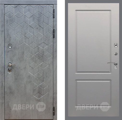Дверь Стоп БЕТОН ФЛ-117 Грей софт в Звенигород