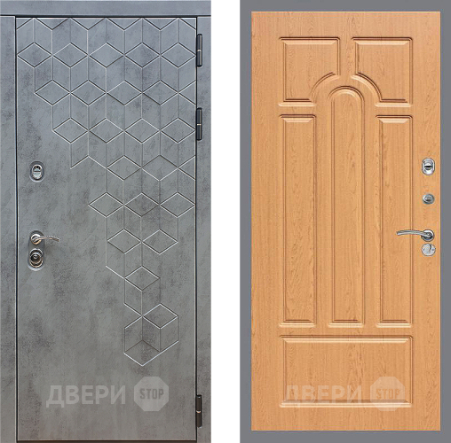 Дверь Стоп БЕТОН ФЛ-58 Дуб в Звенигород