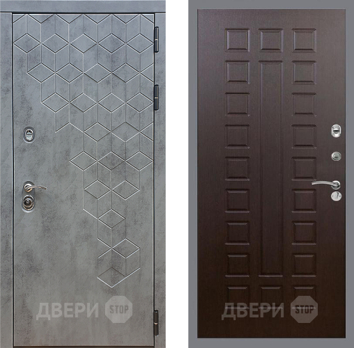 Дверь Стоп БЕТОН ФЛ-183 Венге в Звенигород