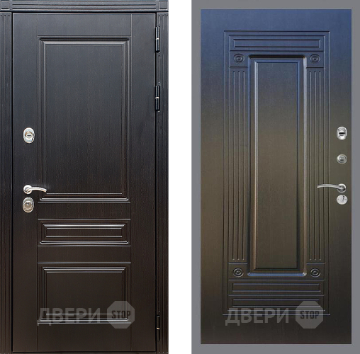 Входная металлическая Дверь Стоп МЕГАПОЛИС ФЛ-4 Венге в Звенигород